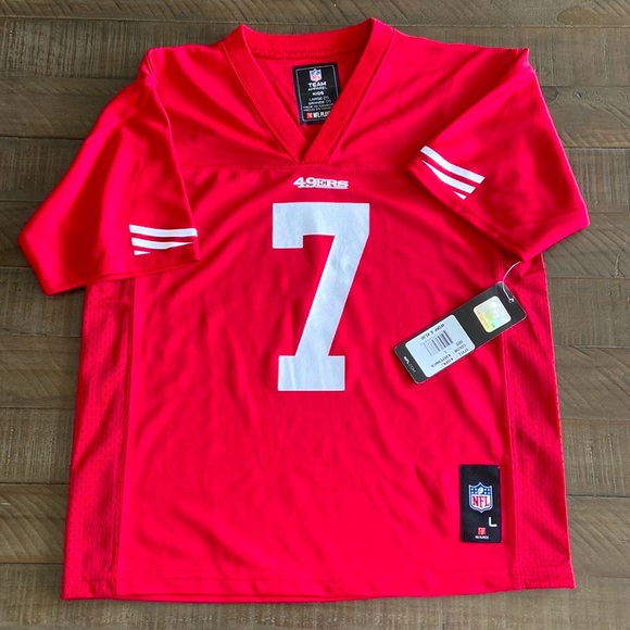 Youth L NFL  SF 49er Kaepercick Jersey - Picture 1 of 10